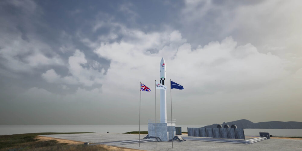 UK Space Agency Launch Site 3D animation
